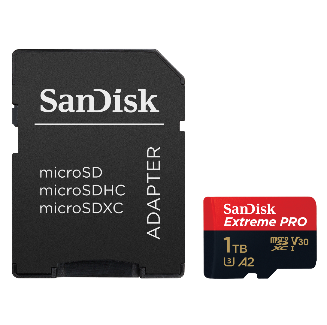 SanDisk microSDXC Extreme PRO 1TB (R200MB/s)