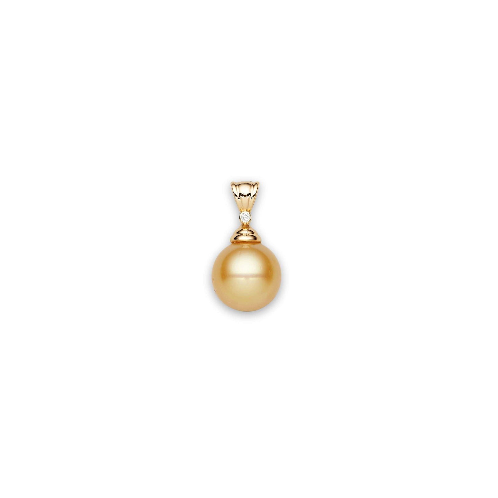 South Sea Gold Pearls Atarman Pendant 12-13 mm AAA - Shopgalaxy.ch