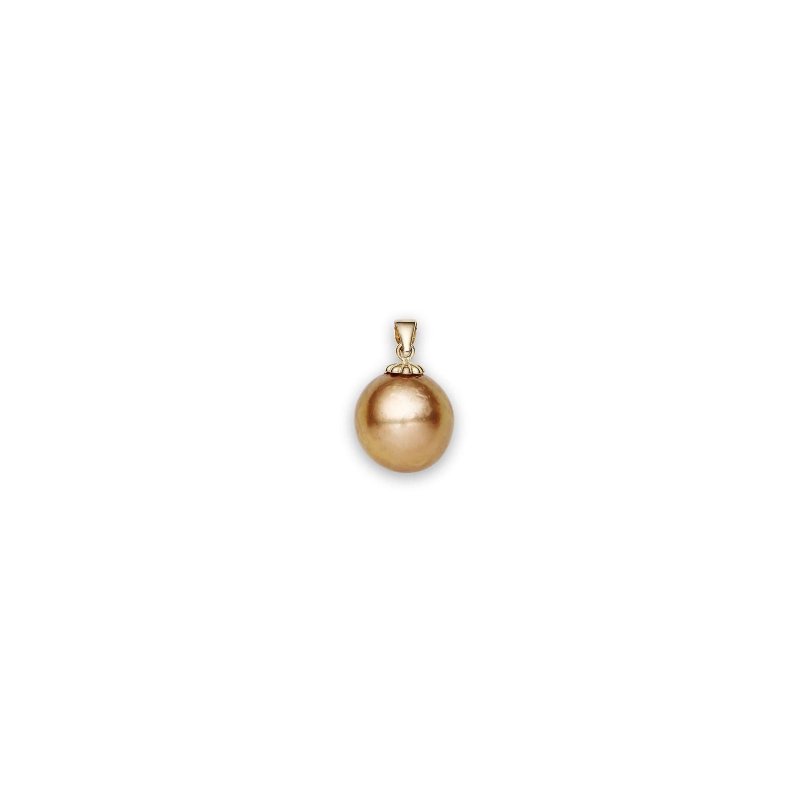 South Sea Gold Pearls Dural 14ct Gold Pendant 12-13 mm AAA - Shopgalaxy.ch