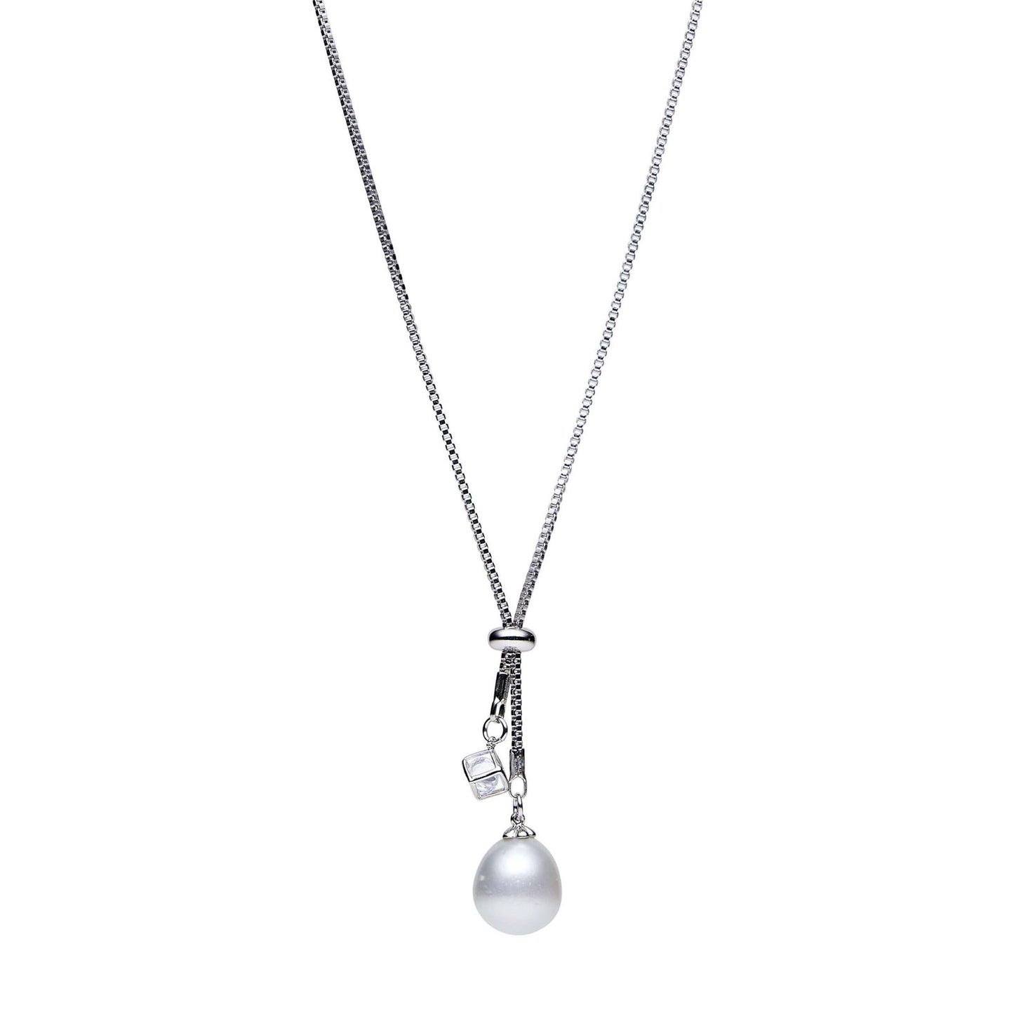 South Sea White Pearls Lane Cove Long Chain Necklace 15 mm AAA - Shopgalaxy.ch