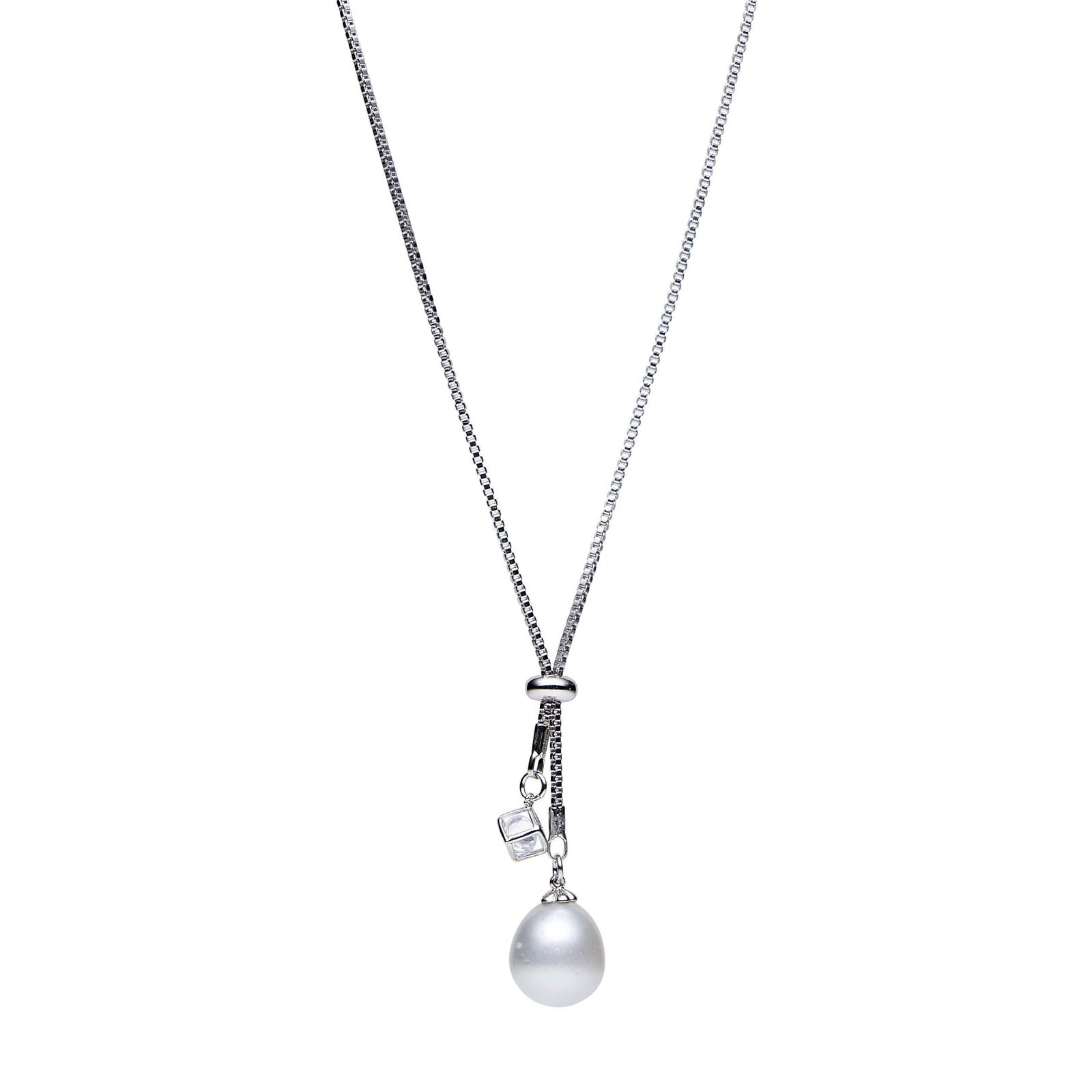 South Sea White Pearls Lane Cove Long Chain Necklace 15 mm AAA - Shopgalaxy.ch