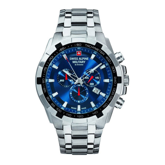 Swiss Alpine Military 7043.9135SAM Herrenuhr Chronograph - Shopgalaxy.ch