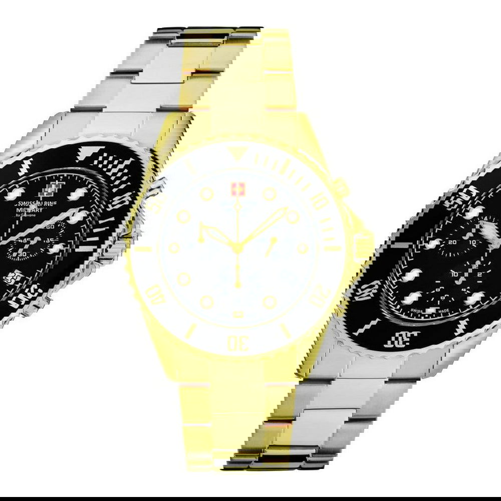 Swiss Alpine Military 7053.9117SAM Herrenuhr Chronograph - Shopgalaxy.ch