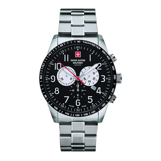 Swiss Alpine Military 7082.9137SAM Herrenuhr Chronograph - Shopgalaxy.ch