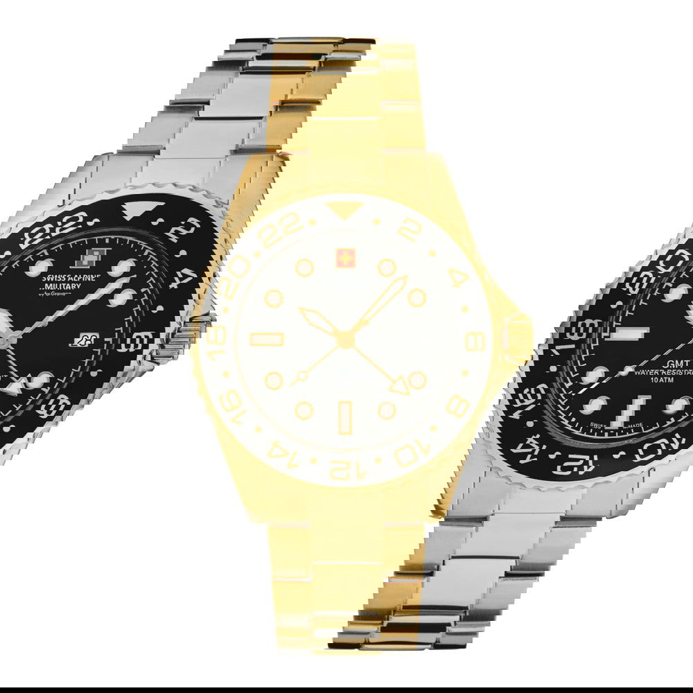 Swiss Alpine Military GMT 7052.1117SAM Herrenuhr - Shopgalaxy.ch