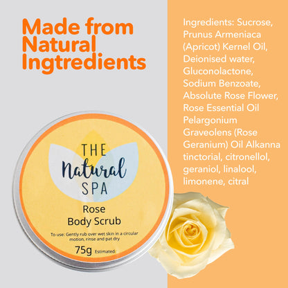 Rose Sugar Scrub - 3 different size option-4