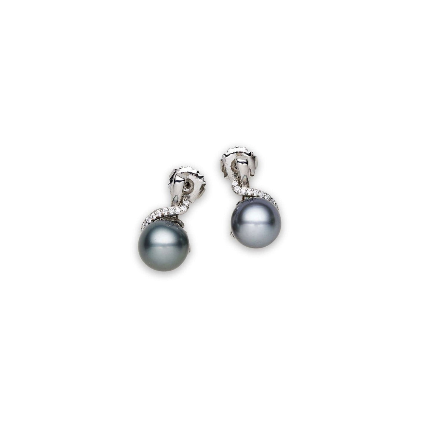 Tahitian South Sea Black Pearls Tahmoor Set 12-13 mm AA - Shopgalaxy.ch