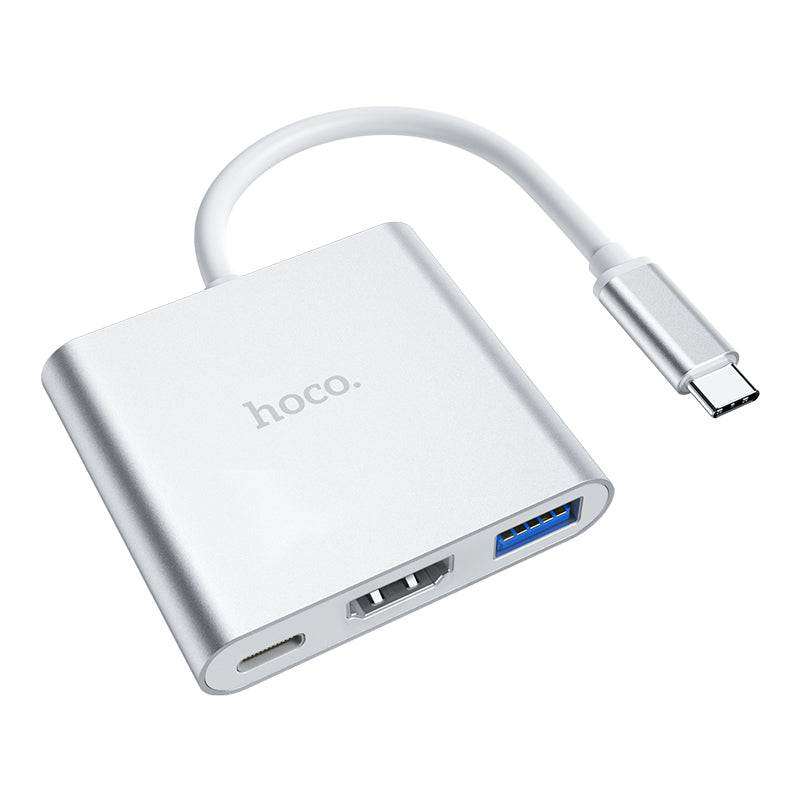 Type-C adapter(Type-C to USB3.0+HDTV+PD) HB14 Easy Use - Shopgalaxy