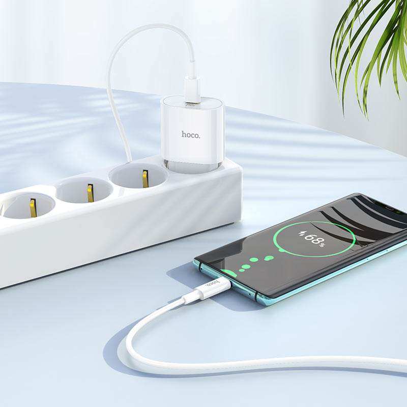 USB-C to C Power Adapter 20W EU Set mit C - C Kabel - Shopgalaxy.ch