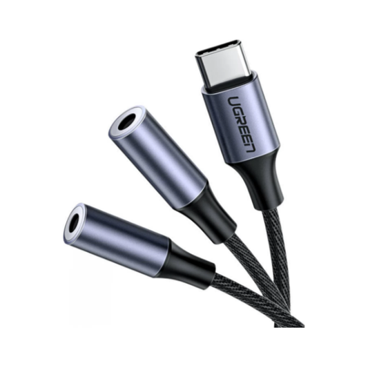 USB 2.0 Type C Jack Converter Black 25cm - Shopgalaxy.ch