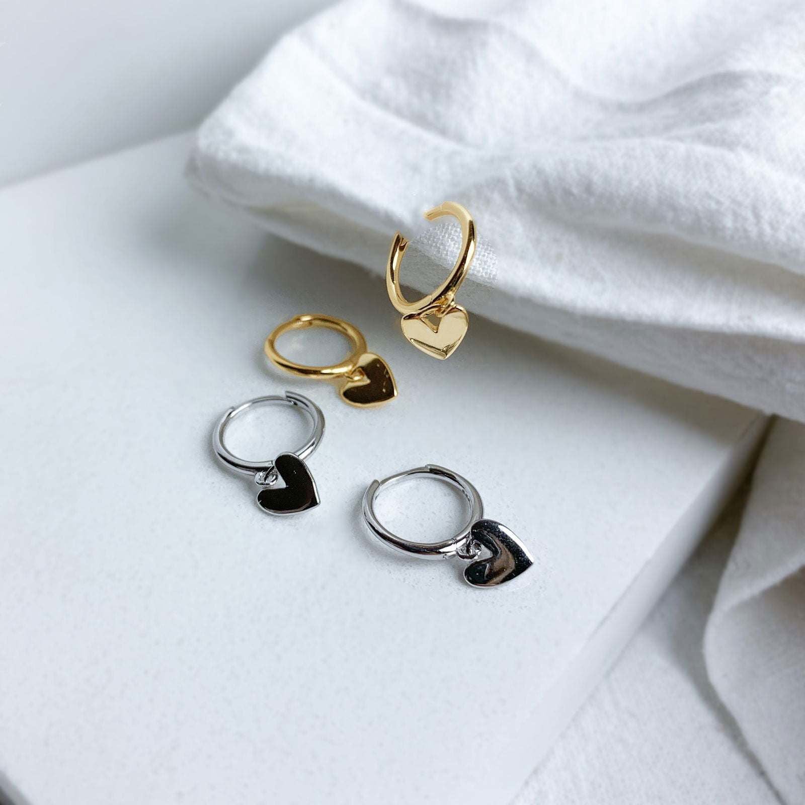 VALENTINA HOOPS 1CM - Shopgalaxy.ch