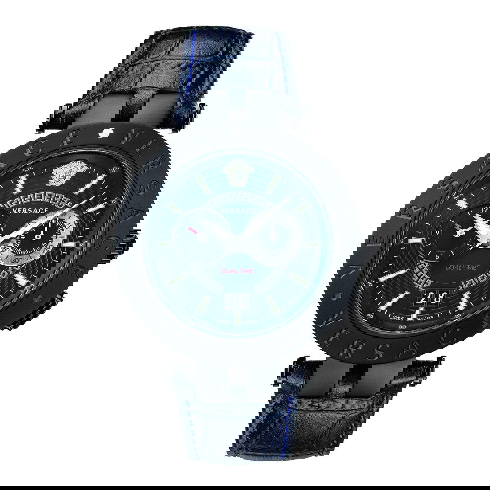 Versace VEBV00419 V-Race Herrenuhr Dualtimer - Shopgalaxy.ch