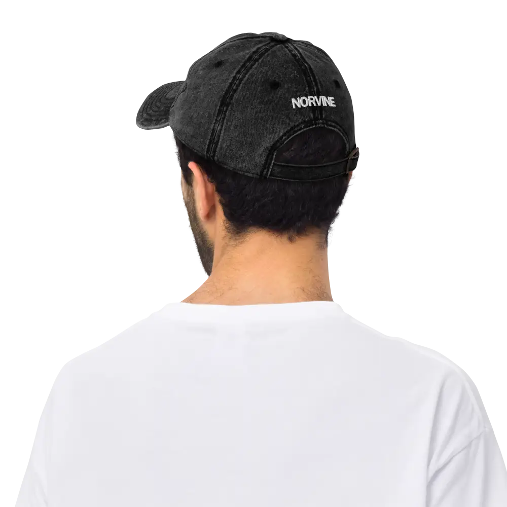 Vintage Cotton Twill Cap - Shopgalaxy.ch