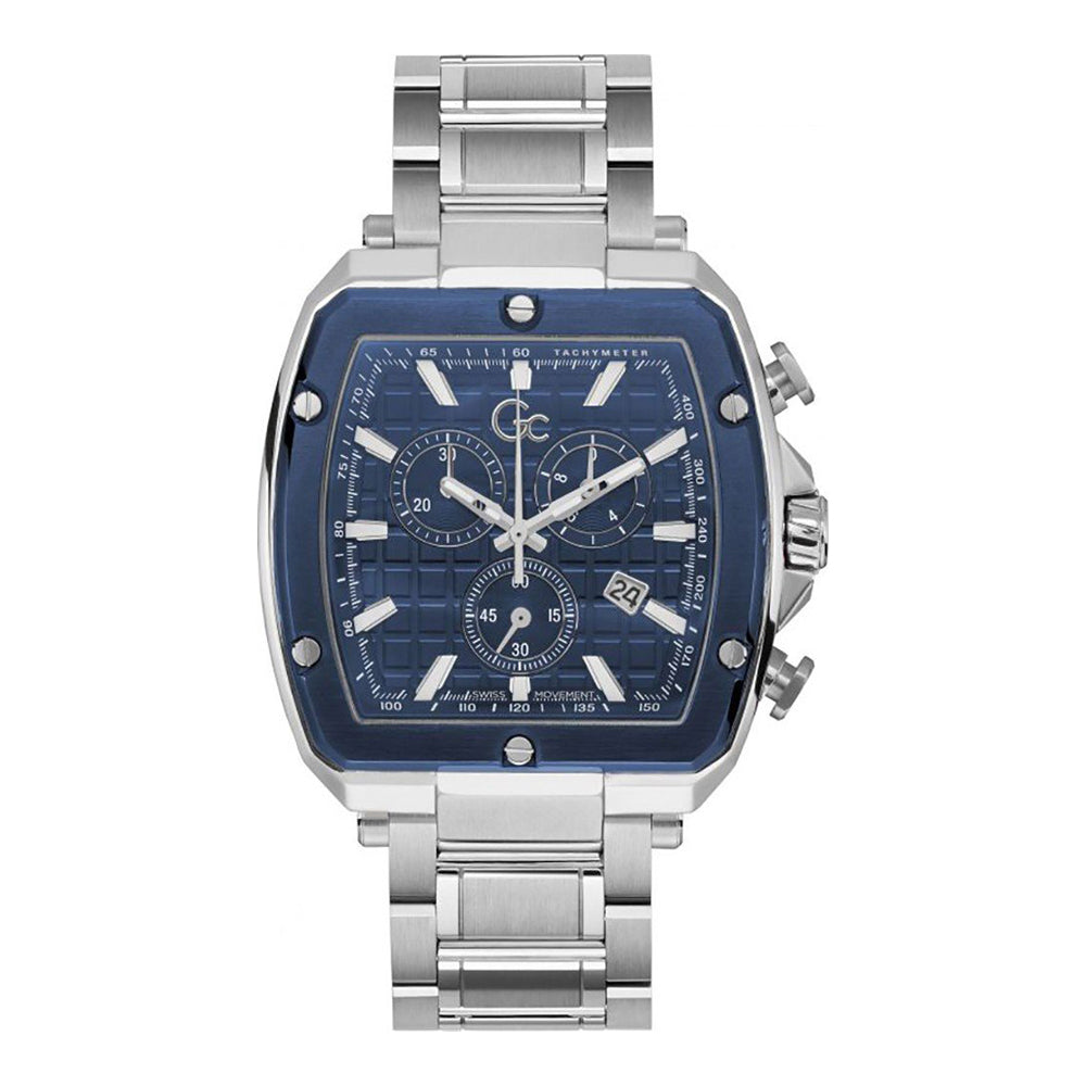 GC Spirit Tonneau Y83005G7MF Herrenuhr Chronograph-0