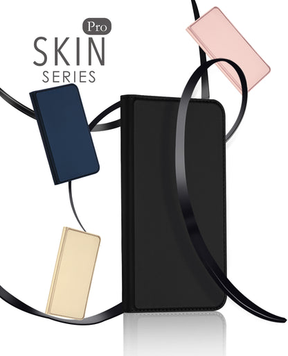 iPhone 11 Schwarz Horizontal Flip Leather Hülle