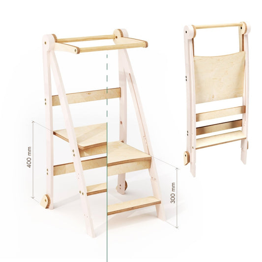 Adjustable learning tower - Kids Step Stool-1