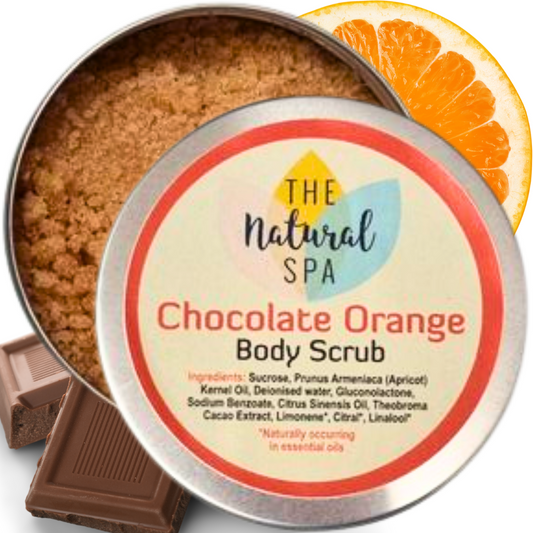 Chocolate Orange -  Body Scrub - 3 different size option-1
