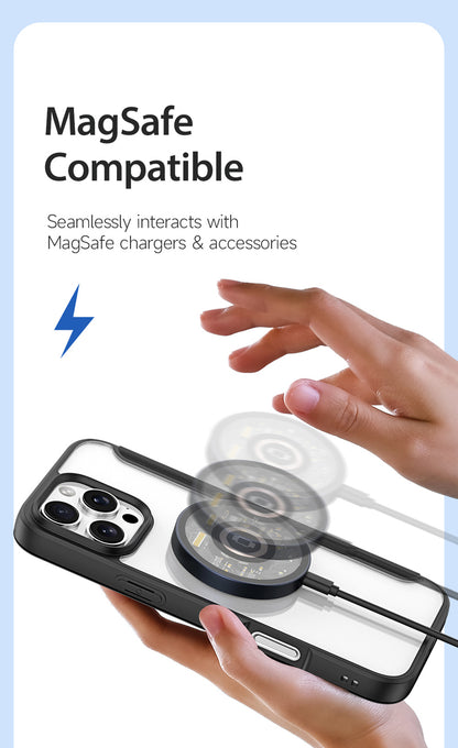 iPhone 16 Pro Magnetische Flip Lederhülle