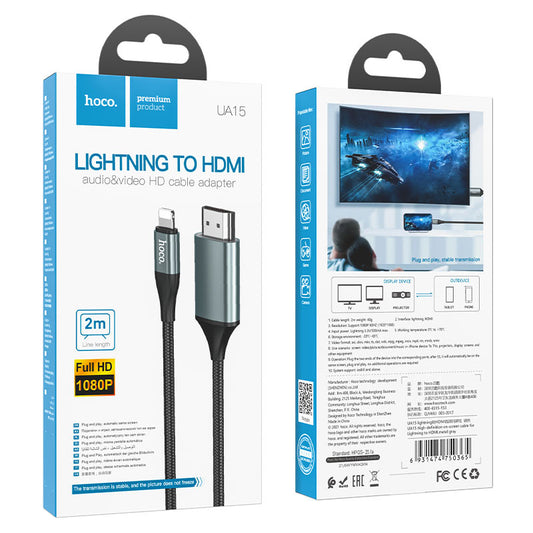 HOCO UA15 Lightning to HDMI Kabel
