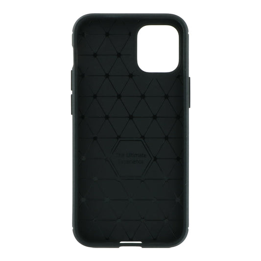 iPhone 12 Mini Litchi Texture TPU Hülle Schwarz - Shopgalaxy