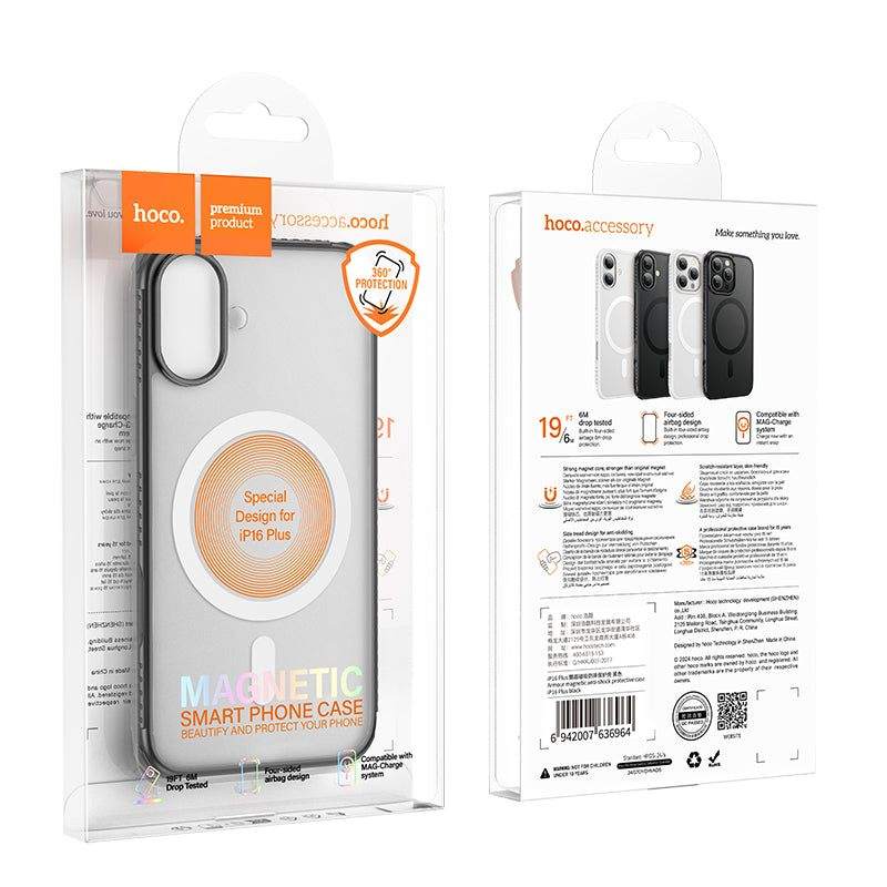 iPhone 16 Plus Schutzhülle Magnetische Anti-Schock - Shopgalaxy