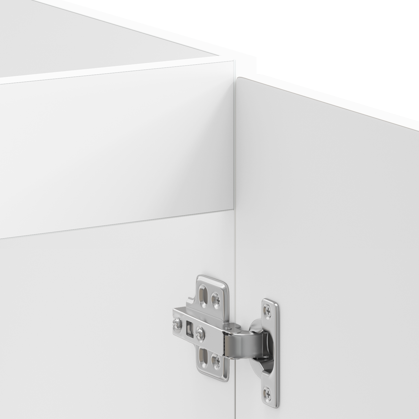 Waschbecken-Unterschrank Porto 2 pcs Weiß 80 x 46 x 84.5 cm
