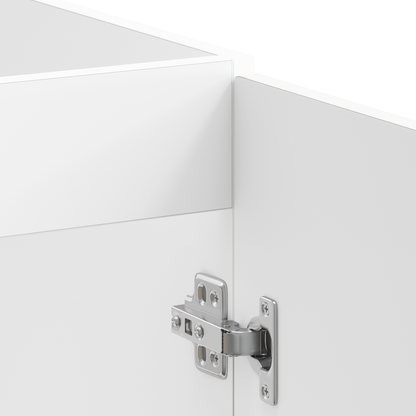 Waschbecken-Unterschrank Porto 2 pcs Weiß 80 x 46 x 84.5 cm