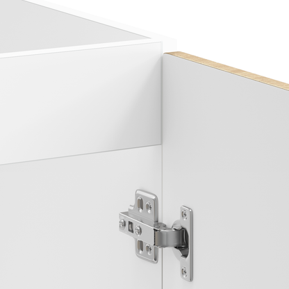 Waschbecken-Unterschrank Porto 2 pcs Braun 80 x 46 x 84.5 cm