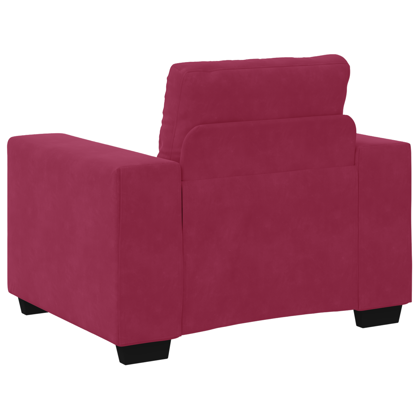 Sofa Set mit Kissen 3 pcs Weinrot 221 x 78 x 80 cm Samt