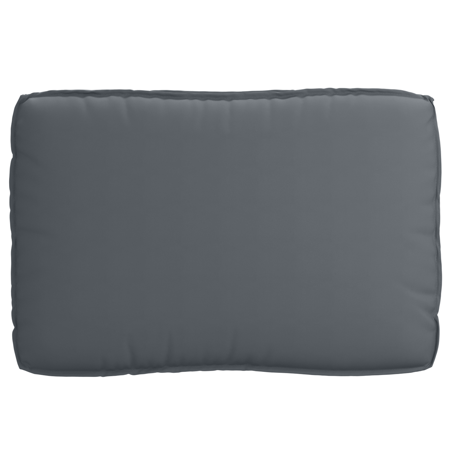 Pallet Kissen Set 2 pcs Anthrazit 120 x 80 x 12 cm Oxford-Stoff