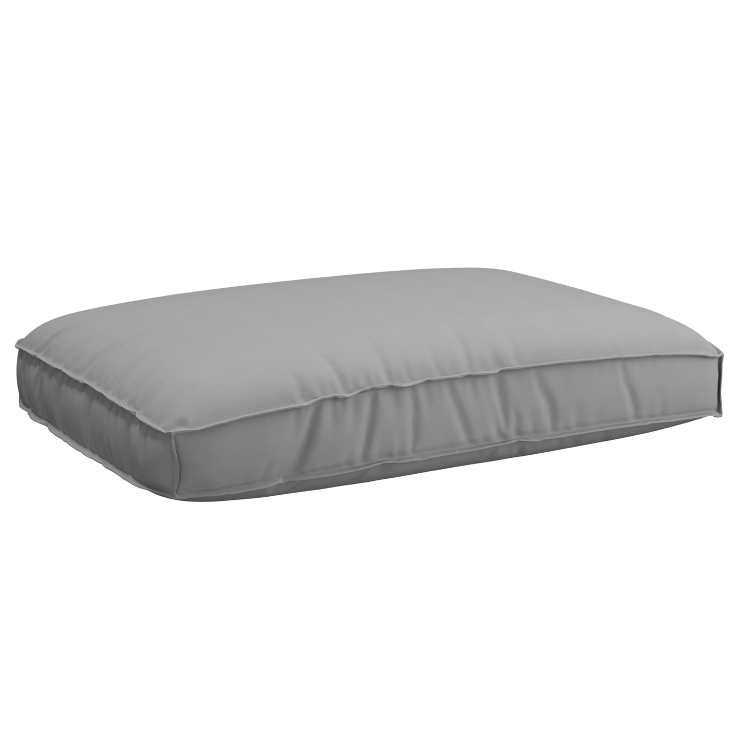 Pallet Kissen Set 2 pcs Grau 120 x 80 x 12 cm Oxford-Stoff