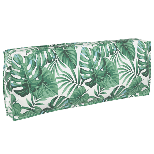 Pallet Kissen Set Floral 2 pcs Blattmuster 120 x 80 x 12 cm