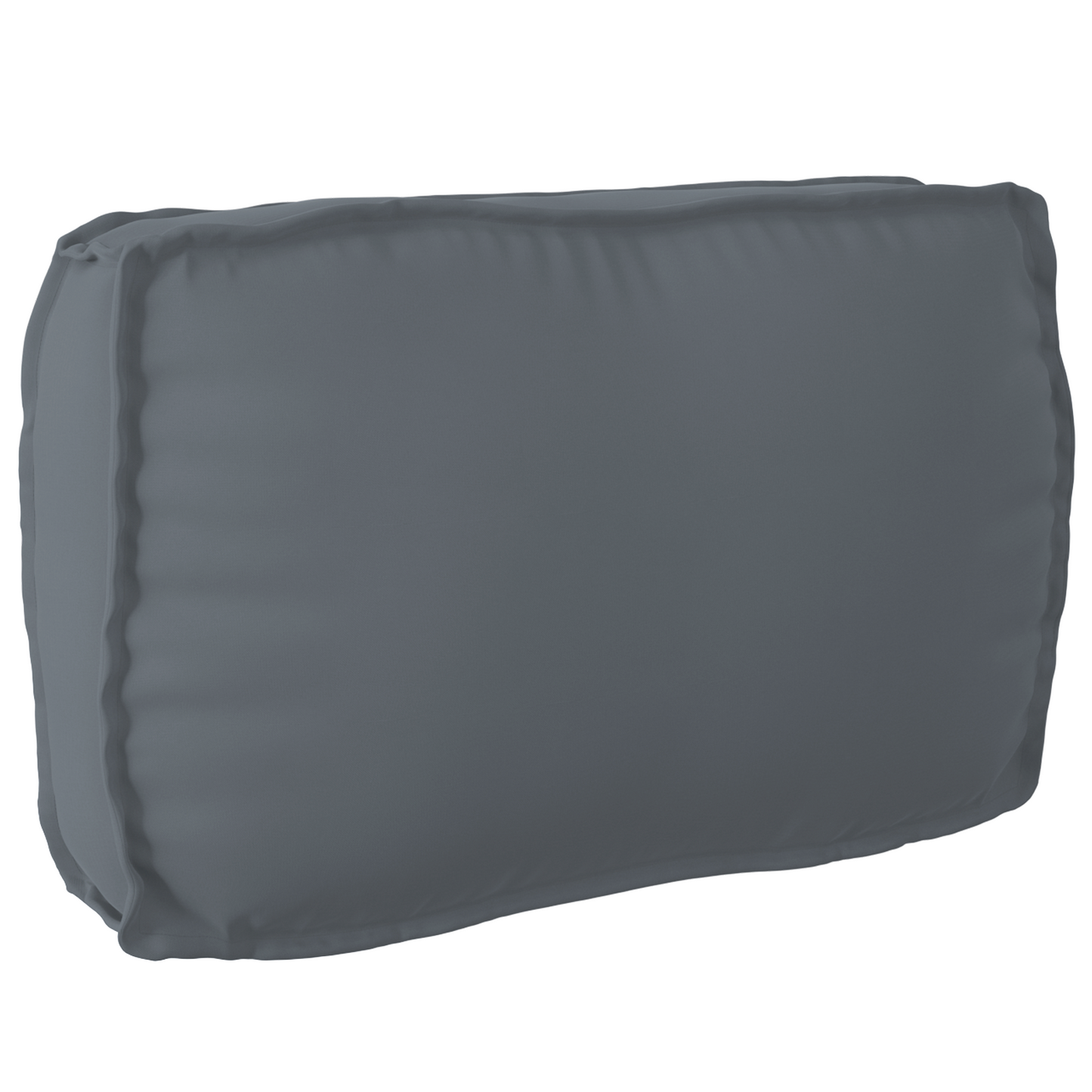 Pallet Kissen Set 3 pcs Anthrazit 120 x 80 x 12 cm Oxford-Stoff