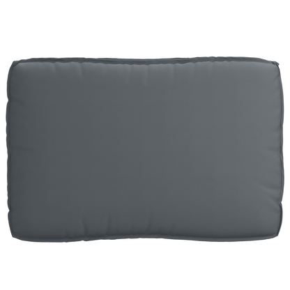 Pallet Kissen Set 3 pcs Anthrazit 120 x 80 x 12 cm Oxford-Stoff