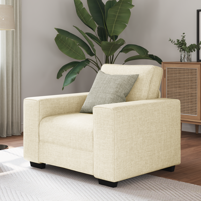 Sessel 60 cm Leinen