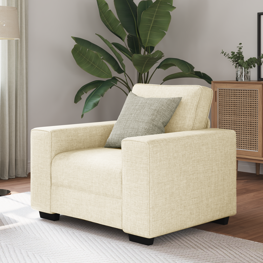 Sessel 60 cm Leinen