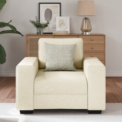 Sessel 60 cm Leinen
