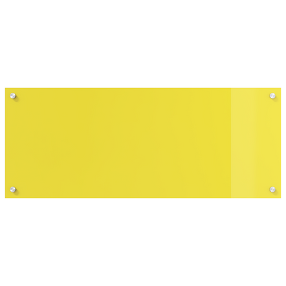 Küchenrückwand Gelb 100 x 40 x 0,6 cm