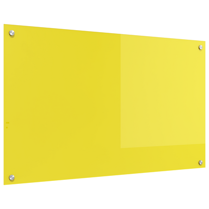 Küchenrückwand Gelb 100 x 60 x 0,6 cm