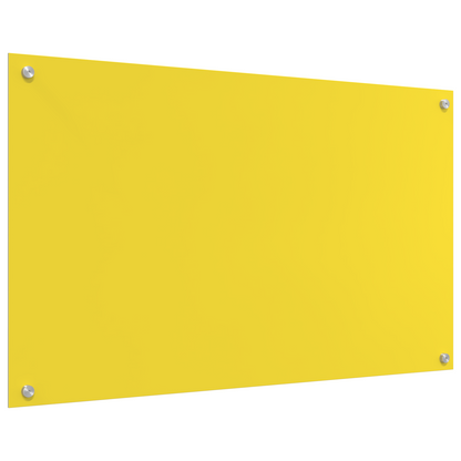 Küchenrückwand Gelb 100 x 60 x 0,6 cm