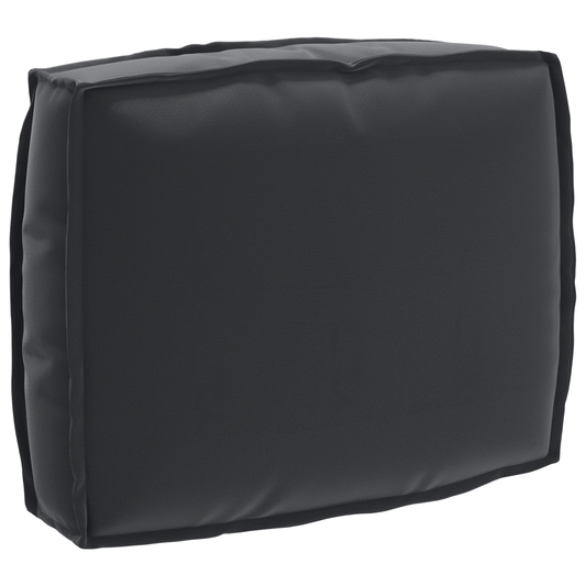 Palettenkissen für Rückenlehne Schwarz 50 x 40 x 12 cm