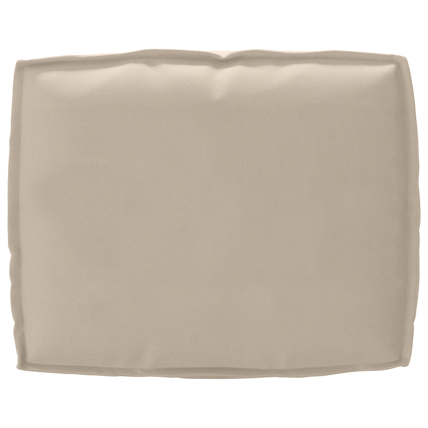Palettenkissen für Rückenlehne mit Kissen Taupe 50 x 40 x 12 cm