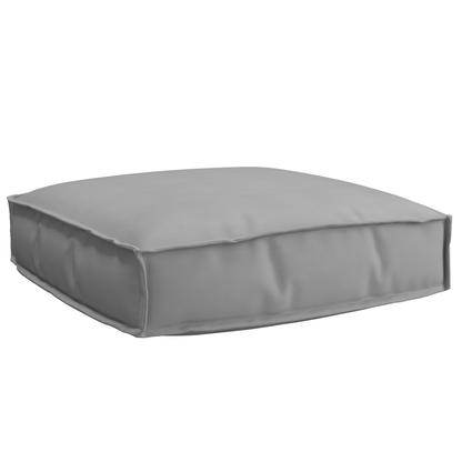 Palettkissen für geeigneten Sitz Grau 60 x 60 x 12 cm