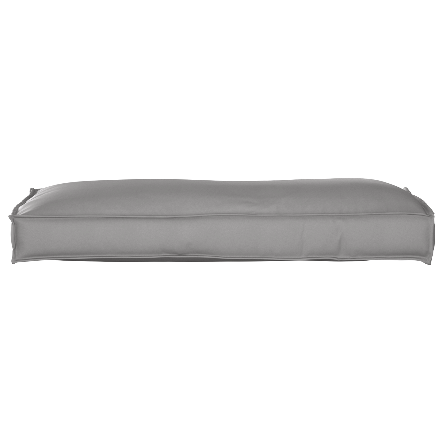 Palettenkissen für Rückenlehne mit Kissen Grau 120 x 40 x 12 cm