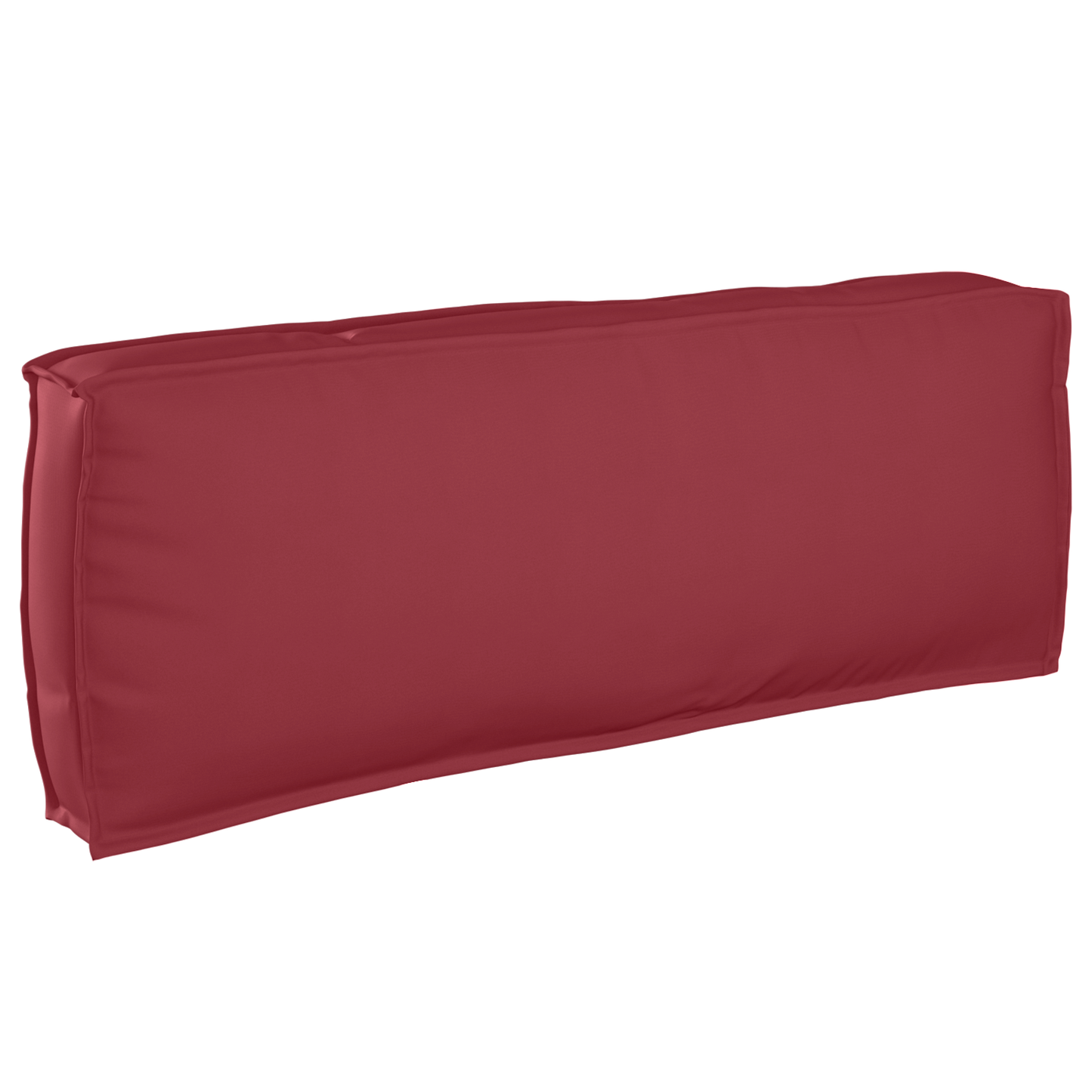 Palettenkissen für Rückenlehne Weinrot 120 x 40 x 12 cm