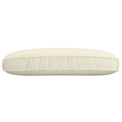 Palletkissen geeignet für Sitz Creme 120 x 80 x 12 cm