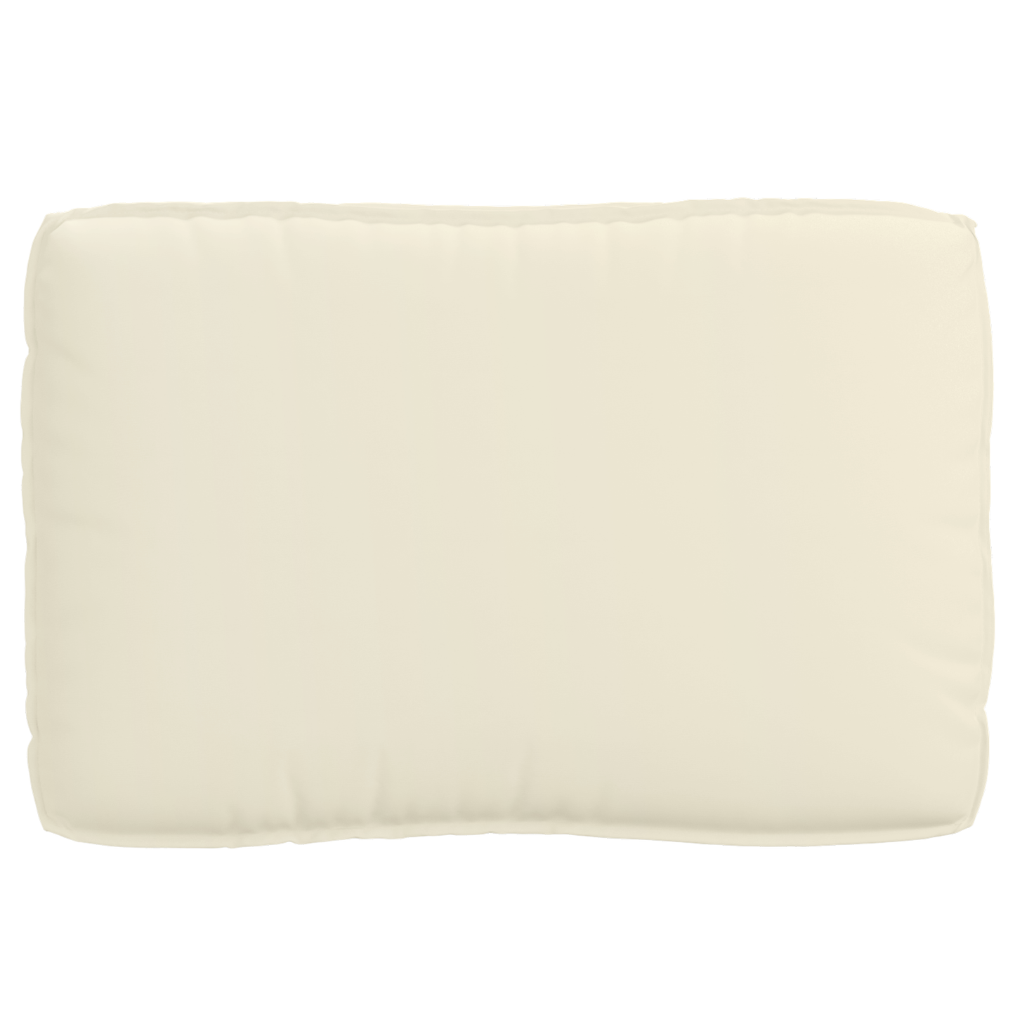 Palletkissen geeignet für Sitz Creme 120 x 80 x 12 cm
