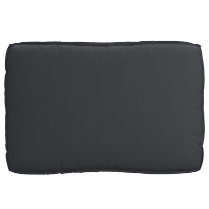 Palettkissen für Sitz Schwarz 120 x 80 x 12 cm Oxford Stoff