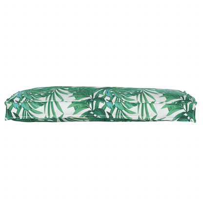 Pallet Kissen Set Floral 2 pcs Blattmuster 100 x 40 x 8 cm