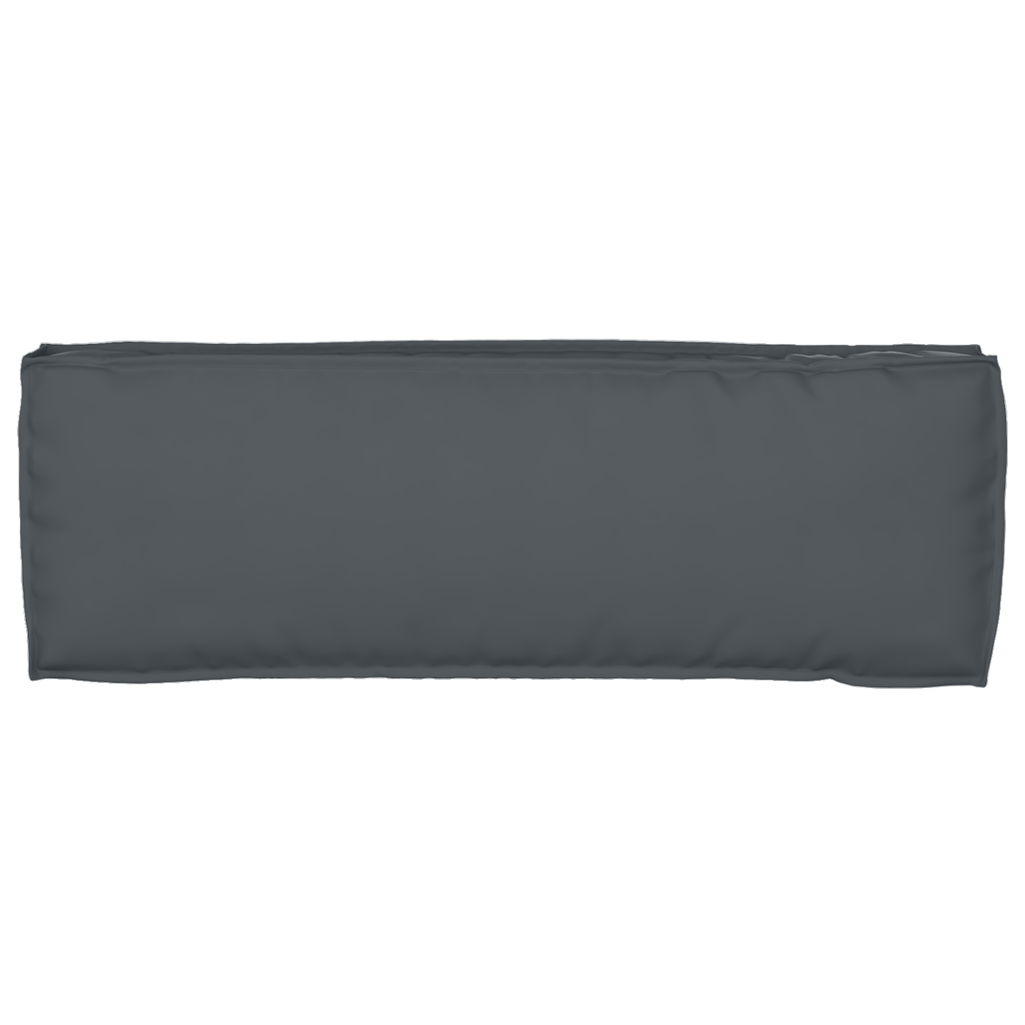 Pallet Kissen Set 2 pcs Anthrazit 120 x 40 x 8 cm Oxford-Stoff